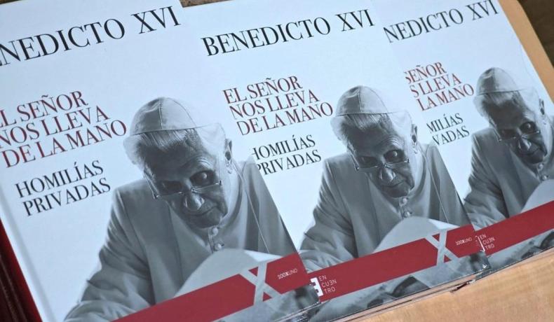 Se publica en España un libro de homilías privadas de Benedicto XVI